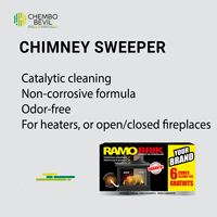 Nettoyant multifonction pour cheminée de type brique, accessoires de barbecue au charbon, formule catalytique pour l'entretien des conduites de fumée, élimination puissante des dépôts