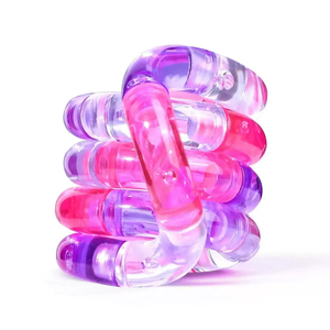 QY Giocattolo Luminoso Antistress a Forma di Anello, Reattivo alla Temperatura, per Allenamento Mentale, Versatile e Divertente - Product Image 1