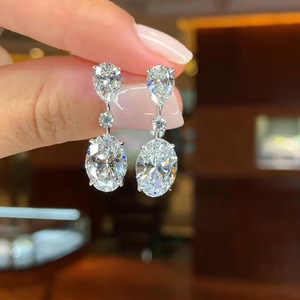 Orecchini a Goccia Grandi per Donne, Accessorio Semplice per Uso Quotidiano, Gioiello di Moda per Outfit - Product Image 5