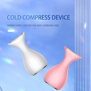 Rouleau de glace imperméable en acier inoxydable pour le <span class=keywords><strong>visage</strong></span>, les yeux, l'acné, le <span class=keywords><strong>massage</strong></span>, apaisant, anti-inflammatoire, mini-compresse froide - Product Image 2