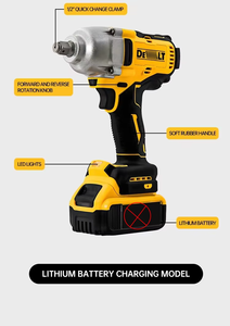 <span class=keywords><strong>Llave</strong></span> <span class=keywords><strong>de</strong></span> <span class=keywords><strong>Impacto</strong></span> Eléctrica Inalámbrica <span class=keywords><strong>de</strong></span> 20V y 1000N.M, Herramienta Eléctrica sin Escobillas <span class=keywords><strong>de</strong></span> Alta Calidad con Garantí<span class=keywords><strong>a</strong></span>, Alto Torque, 1/2 pulgada, Venta Directa <span class=keywords><strong>de</strong></span> Fábrica - Product Image 3