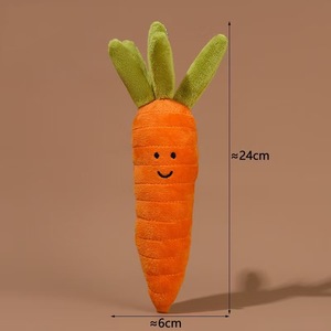 Juguete de Peluche Estilo JC (Jackson & <span class=keywords><strong>Chow</strong></span>) de Calidad Garantizada, Juguete de Peluche de Verduras, Comida y Frutas, un Regalo Reconfortante. - Product Image 4