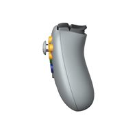 Manette de jeu sans fil classique grise 8BitDo 64 2.4G avec récepteur USB 2.4G pour N64, analogique 3D, jeux rétro Windows