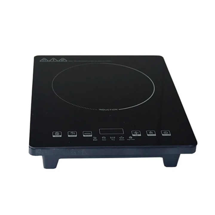Table De Cuisson Induction Portable 3 Feux, Vitrocéramique Noire, 5700W, 220-240V