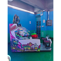 Centre de jeux intérieur ODM OEM, machine de jeu de tir à l'eau pour 2 joueurs, équipement de divertissement de ville de jeux, machine de jeu à pièces