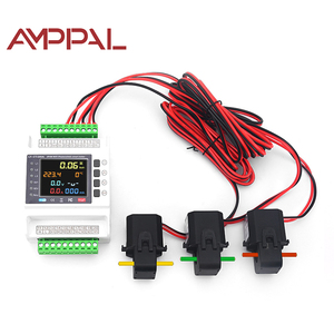 삼상 투야 와이파이 스마트 LCD 디스플레이 에너지 미터 AF-CTWIFI AMPPAL 클래스 1.0 1000A 최대 전류 50/<span class=keywords><strong>60Hz</strong></span> 0-999999.9 kWh DIN - Product Image 6