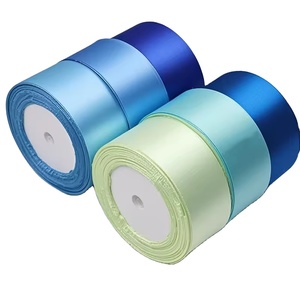 Solid Color Satin <strong>Ribbon</strong> Roll Premium Polyester Fabric for Gift Wrapping, Wedding Decor DIY Crafts Hair Bows, Party Decor - Product Image 6