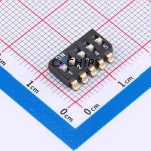 TSD105EZ DIP Switch SMD Switch ( Circuit Structure: Single Pole Single Throw )( Lead Spacing: 2.54mm )( Rated Current: 25mA ) - Product Image 1