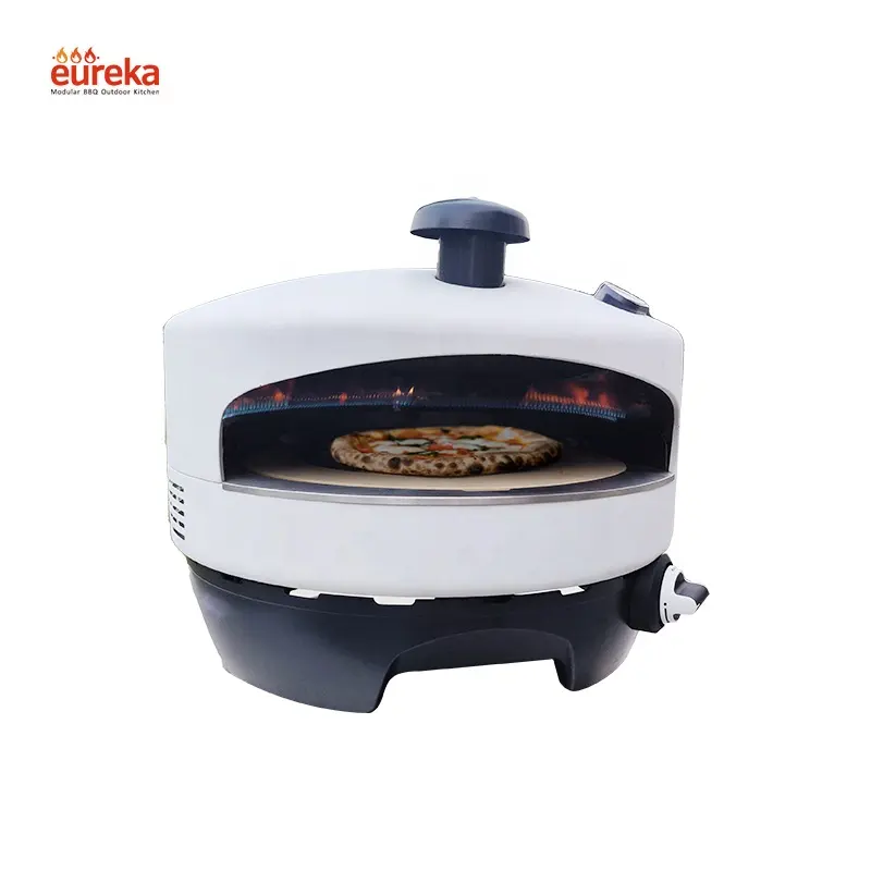 Commercial Stainless Steel Round 16 Inch Outdoor Gas Camp Pizza Oven For Sale