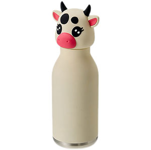 Bouteille d'eau isotherme en acier inoxydable pour enfants de 450 ml avec motif tête d'animal <span class=keywords><strong>licorne</strong></span> et paille pour la rentrée scolaire - Product Image 6