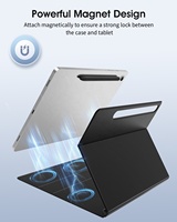 Housse de tablette ultra-fine et légère TiMOVO, housse intelligente portable en cuir PU, étui folio pour Samsung Galaxy Tab S9 11 2023