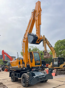 حفارة هيونداي مستعملة أصلية طراز 210-9 للبيع، حفارة هيدروليكية ذات عجلات مستعملة - Product Image 2