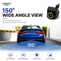 Caméra de recul universelle AHD 1080P/720P étanche IP68 avec vision claire jour/nuit grand angle 150 degrés et lignes de guidage de stationnement