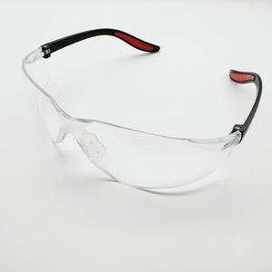 แว่นตานิรภัยป้องกันฝ้าน้ำหนักเบา แว่นตาพีซีใสสำหรับปกป้องดวงตา ป้องกันการกระเด็นของของเหลว - Product Image 5