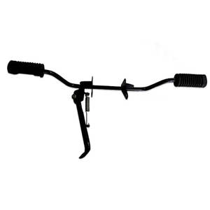 Piezas del cuerpo de la motocicleta <span class=keywords><strong>AX100</strong></span> Ensamblaje fuerte del reposapiés delantero de la motocicleta - Product Image 1