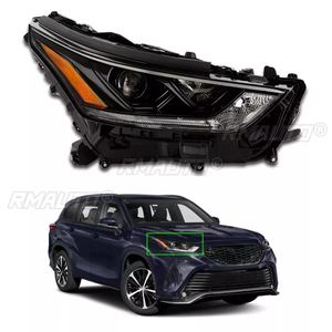 Pour Toyota Highlander 2020-2022 : Phare antibrouillard, feux de jour, phare antibrouillard étanche, ensemble de phares de voiture, pièce de modification - Product Image 2