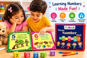 Libro de Aprendizaje de Números en Tela para Niños |   Libro de Actividades de Conteo con Tela Suave |   Juguete Interactivo de Aprendizaje Sensorial para Niños Pequeños - Product Image 4