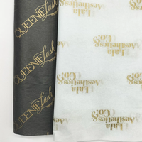 Papier d'emballage cadeau personnalisé avec logo, 100% pâte vierge, feuilles imprimées pour bijoux, montres, électronique, cadeaux de détail