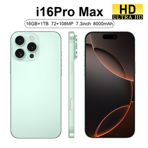 Nuevo I16 Pro 5G 2025, Teléfono Inteligente Android 14 con Cámara, Reconocimiento Facial, Pantalla LCD HD de 120Hz, Carga Rápida de 65W, Snapdragon 800 - Product Image 3