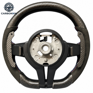 Volant en fibre de carbone LED pour BMW F30 F10 F20 F31 F32 F15 F36 X5 M3 M5 M6 F11 F15 F16 F22 Accessoires de voiture Volant - Product Image 1