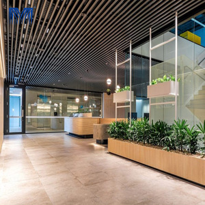 Plafond Tấm Tường Đục Lỗ Tấm Ngoài Trời Khung Nhôm Khoáng Sản Len Sợi Khoáng Sản Treo Phòng Khách Trần Giả - Product Image 4