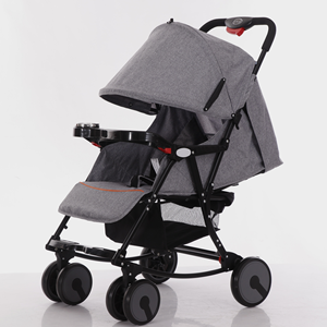 Barato 2 en 1 cochecito de bebé con plato de <span class=keywords><strong>cena</strong></span> 2 vías de empuje puede cambiar a caballo mecedora modelo <span class=keywords><strong>nuevo</strong></span> diseño niños portador cochecito - Product Image 4