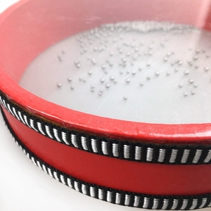 Wholesale Red Wooden Ocean Wave <b>Drum</b> Transparent Film With Metal Beads Orff Percussion Instrument <b>For</b> Calming Toddler - Product Image 5