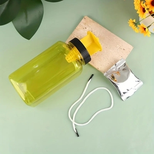 Trái cây tái sử dụng Fly Trap Killer vàng lồng treo ngoài trời Wasp Trap drosophila bẫy Fly Catcher <span class=keywords><strong>attractor</strong></span> - Product Image 4