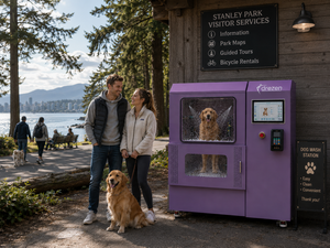 Estación de Lavado de Mascotas para Exteriores, Resistente a la Intemperie, de Autoservicio, para Parques Caninos y Resorts - Product Image 3