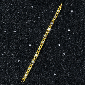 2026 Hot Selling Popular Design Geometric Chain <b>Bracelet</b> Hiphop Style Alloy Gold Silver Plated Men's <b>Bracelets</b> Fashion Jewelry - Product Image 4