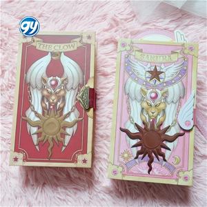 2 estilos 60 Uds <span class=keywords><strong>Card</strong></span> <span class=keywords><strong>Captor</strong></span> <span class=keywords><strong>Sakura</strong></span> Clow Tarot <span class=keywords><strong>Card</strong></span> Cosplay edición de lujo Anime Prop regalo juguete naipes - Product Image 4
