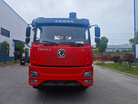 Grúa hidráulica telescópica Dongfeng Heavy 6x4 montada en camión con pluma telescópica de 8-12 toneladas para elevación en construcción