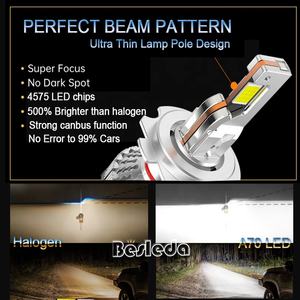 Super Canbus Haute Puissance H7 H8 H11 9005 9006 Voiture LED Phare 140w 6000K Super Lumineux H4 LED Phare Nouveau - Product Image 3