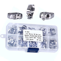 Tubes buccaux orthodontiques dentaires Bandes Tubes convertibles Orthodontie 1ère molaire Appareils dentaires
