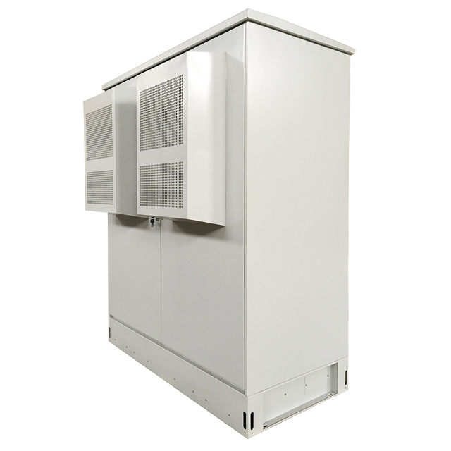 Large Outdoor Network Telecom Power Metal Cabinet and Enclosure With Heat Exchanger