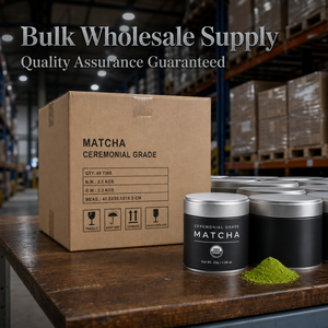 Auténtico Matcha Japonés en Polvo de Grado Ceremonial en Latas, Té Verde Orgánico en Polvo, Soporte para Empaque Personalizado a Granel - Product Image 1
