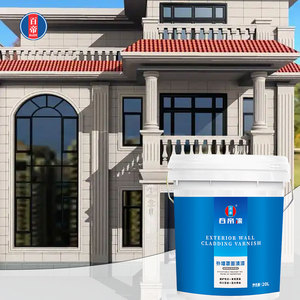 Revêtement mural extérieur liquide acrylique aqueux personnalisé de qualité supérieure, antirouille, écologique, transparent, facile à appliquer au <span class=keywords><strong>pinceau</strong></span> - Product Image 1