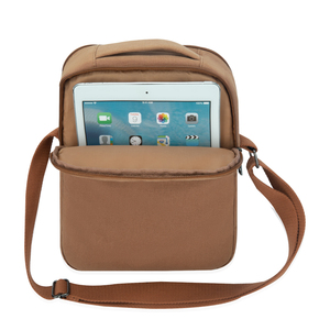 Borsa a tracolla in tela da <span class=keywords><strong>uomo</strong></span> alla moda borsa Messenger in tela Casual tracolla portafoglio passaporto Mini pacchetto a tracolla - Product Image 6