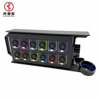 Boîtier de scène audio 12 voies 37 broches Répartiteur audio XLR 12 canaux Connexion rapide au ventilateur