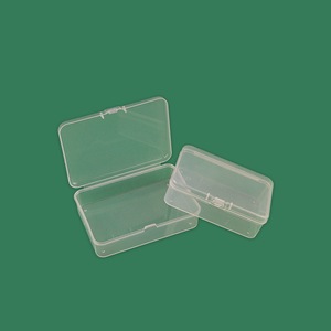 Cajas de Almacenamiento Rectangulares Transparentes con Tapas, Contenedor de Alimentos de Plástico PP, Caja de Almacenamiento de Escritorio, Tamaño Pequeño, Hasta 150 mm - Product Image 4
