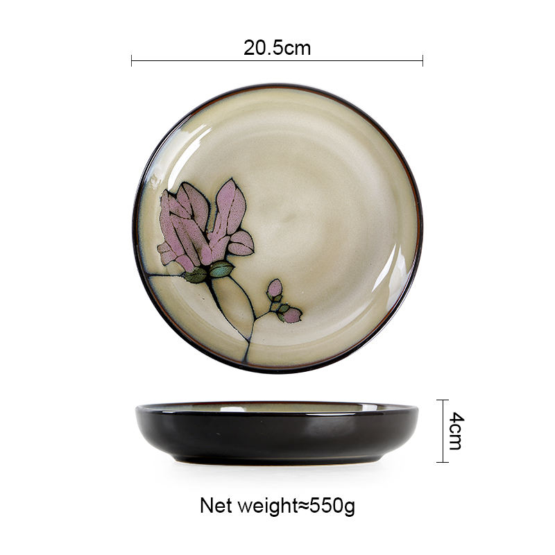 Disque profond Magnolia-20.5cm violet