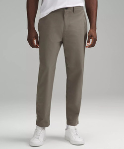 Pantalones Oxford vintage de corte recto, elegantes y casuales, transpirables, color limón, de corte ajustado para hombre, marca LULU - Product Image 1