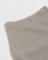 Ensemble pull tricoté personnalisé en pure laine et cachemire pour femmes, vêtements de détente décontractés Slim Fit pour l'hiver avec logo sur le devant