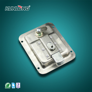 कुनलोंग SK1-5005 औद्योगिक स्टेनलेस स्टील (एस 304) पैडल कैनोपी लैच लॉक उज्ज्वल क्रोम प्लेटेड वाहनों के लिए 50 मिमी बैकसेट - Product Image 5