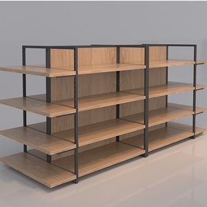 Colección de Artículos para el Hogar, Estanterías de Madera, Exhibidores de Mercancía para Boutiques, Estantes para Exhibición de Productos en Supermercados, Diseño para Tiendas Minoristas de Juguetes y Aperitivos - Product Image 3