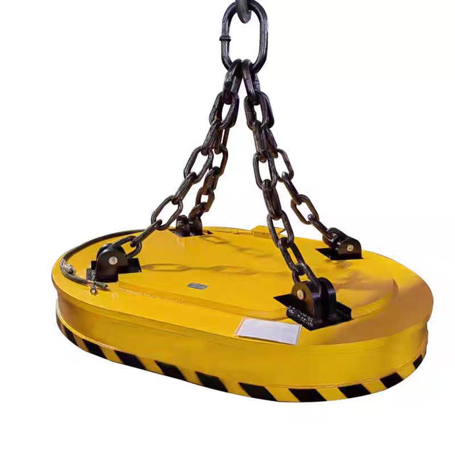 OKODA MW5 High Frequency Strong Magnetic Thick Plate Lifting Special Electromagnet PLC Controlled 0.5-30 Tons Safe Lifting