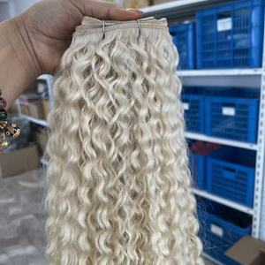 Extensioni di <span class=keywords><strong>Capelli</strong></span> Umani con Punte Spesse, Trama a Doppia Cucitura, Fasci di <span class=keywords><strong>Capelli</strong></span> Yaki per Fornitori di Saloni e Attività Online - Product Image 5