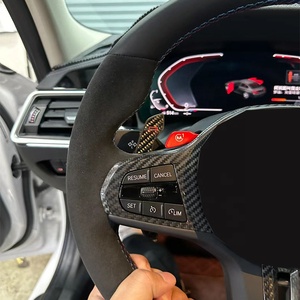 Funda de Cuero Personalizada para Volante de Coche, Funda de Volante de Moda, Perilla Giratoria para Volante de Coche para <span class=keywords><strong>BMW</strong></span> E92 - Product Image 3