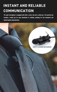 Casque PTT Premium à Oreille Unique pour Talkie-Walkie, Écouteur de Sécurité Discret, Oreillette Latérale Unique pour Agents Secrets et Bodyguards - Product Image 6