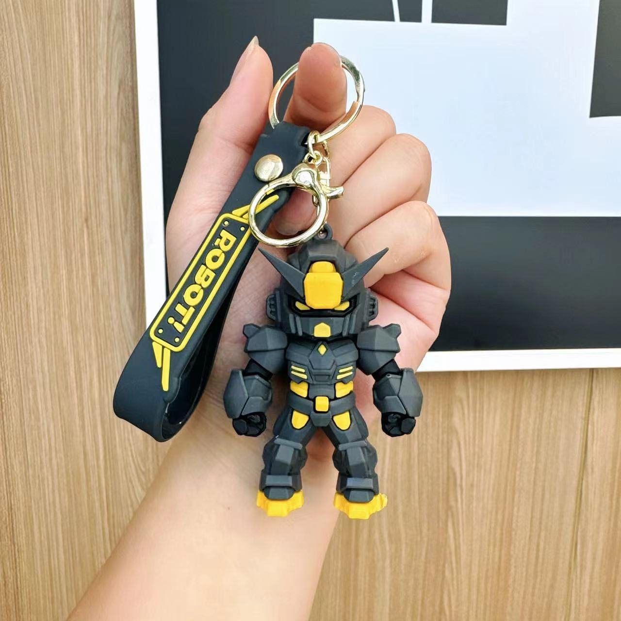 Mecha guerrier-noir